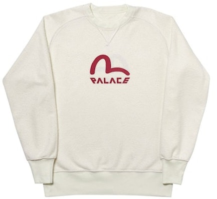 Palace Evisu Reversible Crew Ecru Order Palace Evisu Reversible Crew Ecru