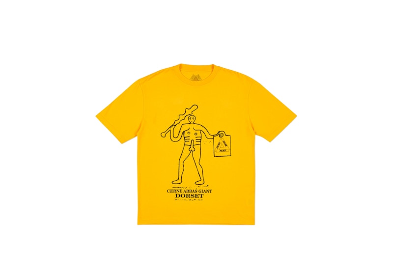 Buy Palace Ewdorset T-Shirt Kuning Citrus/Hitam