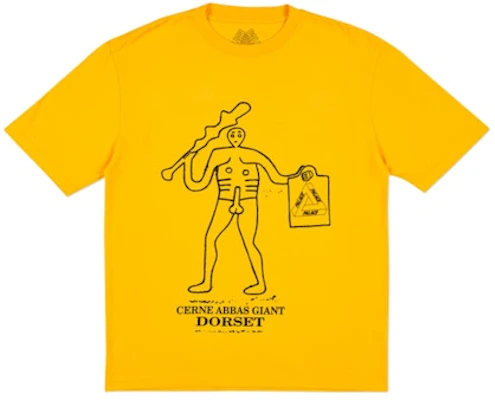 Palace Ewdorset T-Shirt Kuning Citrus/Hitam Buy Palace Ewdorset T-Shirt Kuning Citrus/Hitam