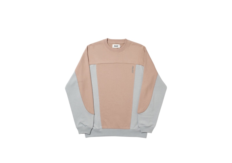 Buy Palace F-Lock 标志拼接沙色长袖T恤