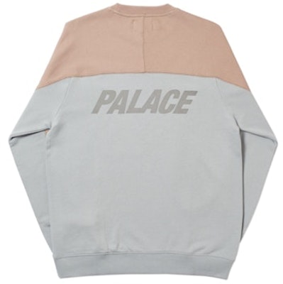 宮殿F鎖板拼接圓領衫(沙色) Order 宮殿F鎖板拼接圓領衫(沙色)