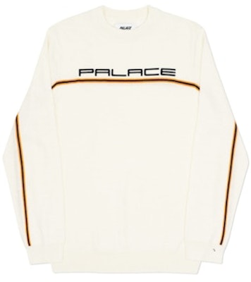 Palace Fader Pipe Knit White/Orange Buy Palace Fader Pipe Knit White/Orange