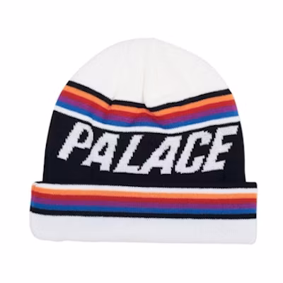 Palace Faze Beanie White