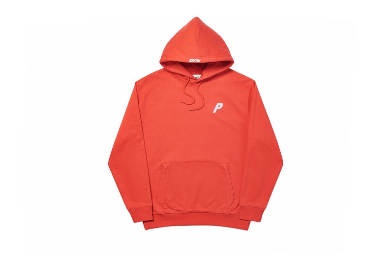 Palace Felt P Hood Red