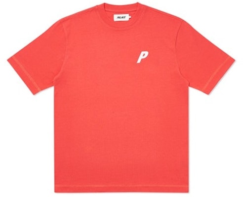 Palace Felt P T-Shirt Red Buy Palace Felt P T-Shirt Red