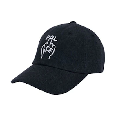 Palace Finger Up 6-Panel Black/White