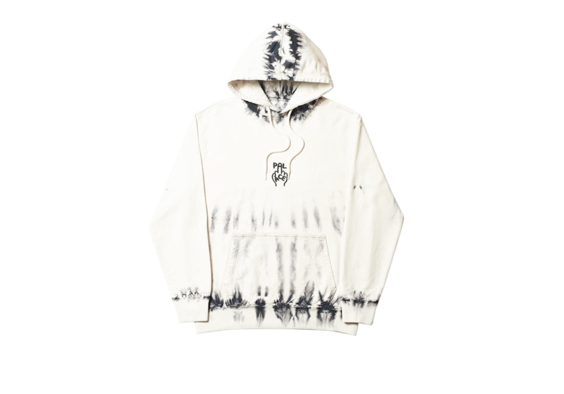 Palace Finger Up Hood White Tie Dye
