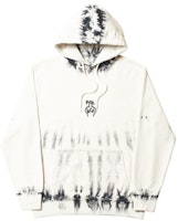 Palace Finger Up Hood White Tie Dye Palace Finger Up Hood White Tie Dye