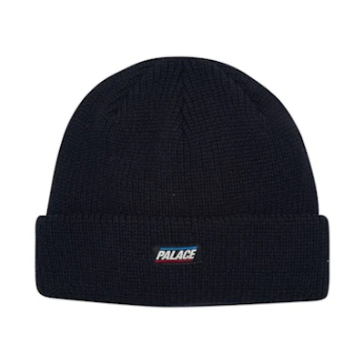 Palace Flag Label Beanie Black