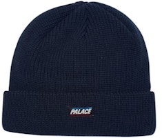 Palace Flag Label Beanie Navy Palace Flag Label Beanie Navy
