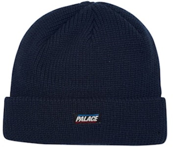 Beanie Palace Flag Label Navy Buy Beanie Palace Flag Label Navy