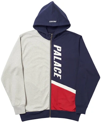 Palace Flaggo Zip Hoodie Merah/Putih/Biru Buy Palace Flaggo Zip Hoodie Merah/Putih/Biru