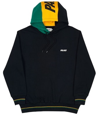 Palace Flagin Hood Black/Green/Yellow Buy Palace Flagin Hood Black/Green/Yellow