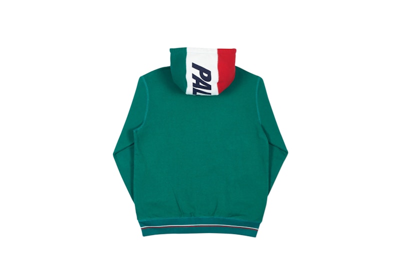Palace Flagin Hood Green/White/Red 圖 2