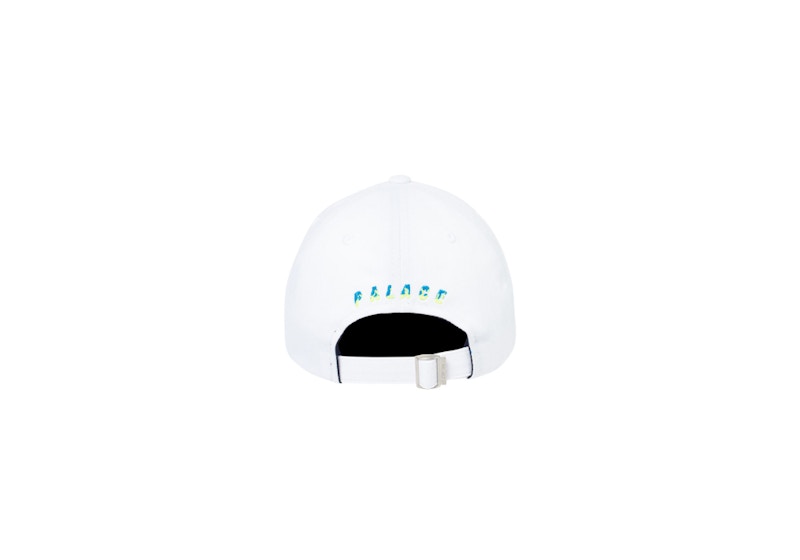 Palace Flaming P 6-Panel White 圖 3