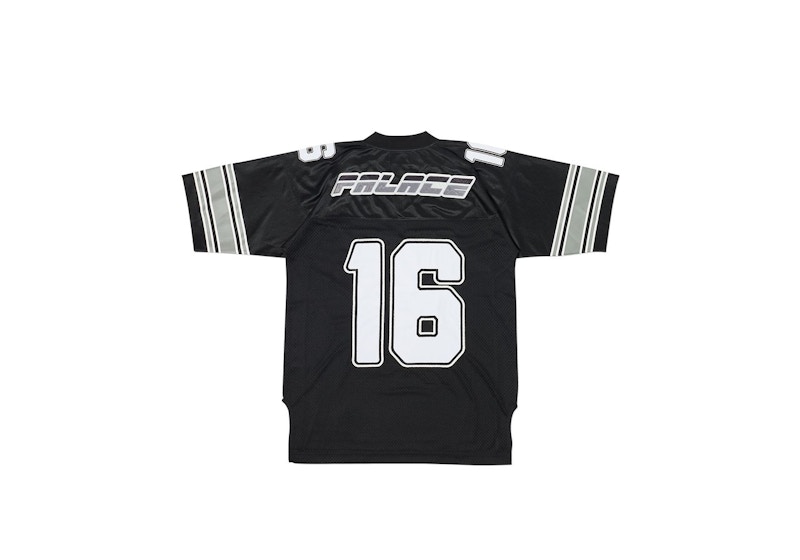 Palace Flaming P American Football Jersey Black 圖 2