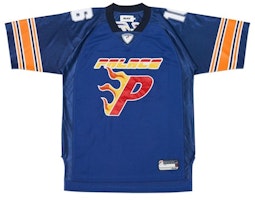 Palace Flaming P American Football Jersey Blue Palace Flaming P American Football Jersey Blue