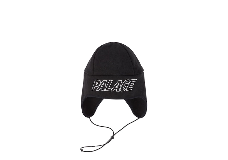 Palace Flap Hat Black