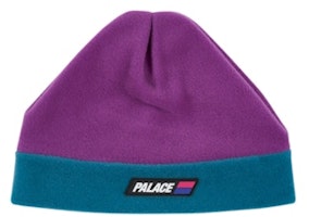 Palace Fleeced Beanie Purple/Teal Palace Fleeced Beanie Purple/Teal