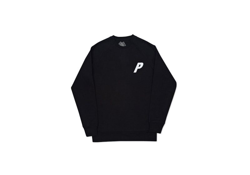 Palace Flocka Crew Black