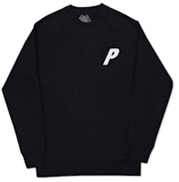 Palace Flocka Crew Black