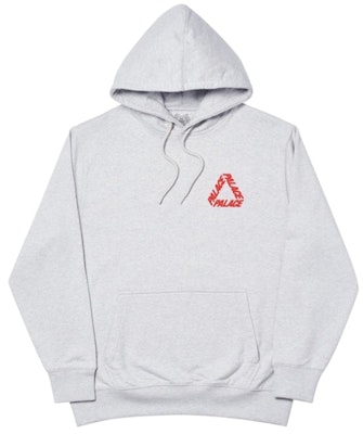 Palace Flocka P3 Hood Grey Marl Order Palace Flocka P3 Hood Grey Marl