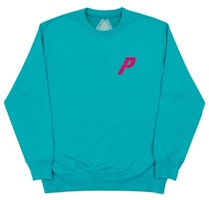 Palace Flocka P Crew Sea Green/Pink Palace Flocka P Crew Sea Green/Pink