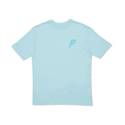 Palace Flocka T-Shirt Chill Blue