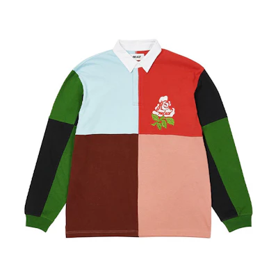 PALACE Floral Patchwork Long Sleeve Shirt Unisex Multicolor. P20ES024
