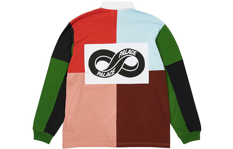 Lookbook PALACE 花卉拼接長袖襯衫 男女多色款. P20ES024