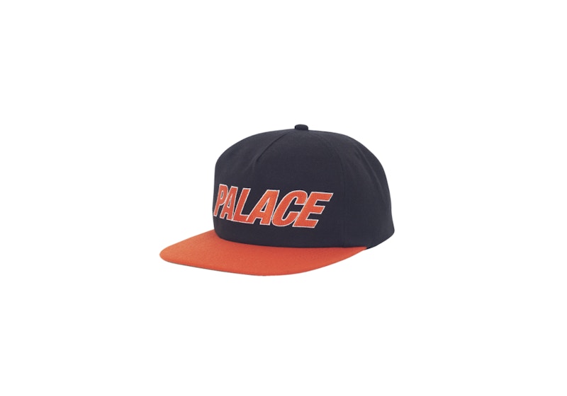Palace Font 5 Panel Orange