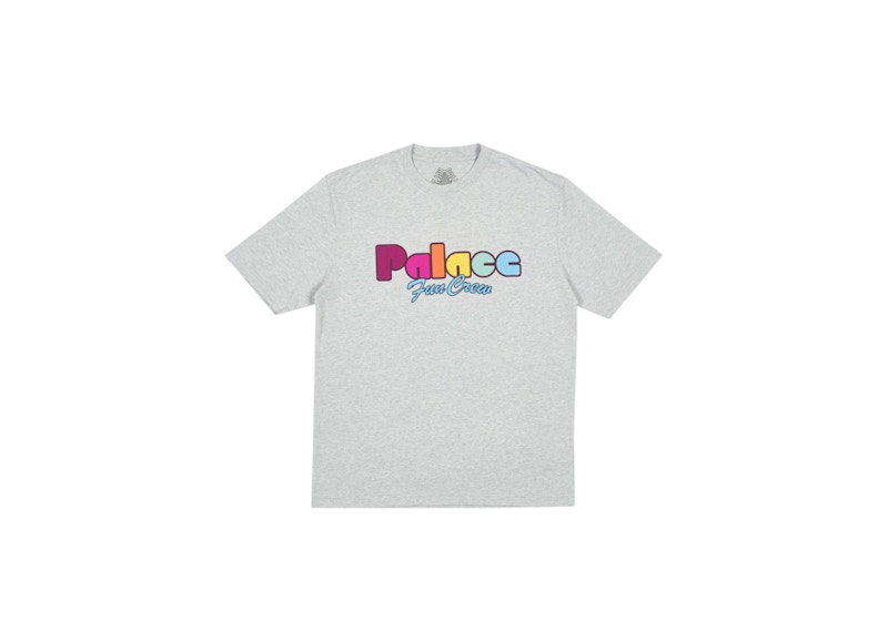 Palace Fun T-Shirt Grey Marl