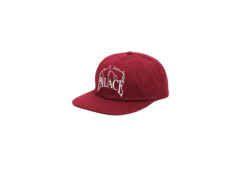 Palace Funder 6-Panel Burgundy