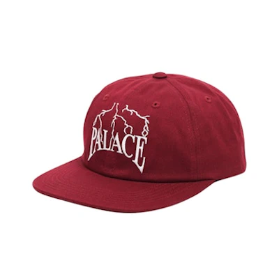 Palace Funder 6-Panel Burgundy