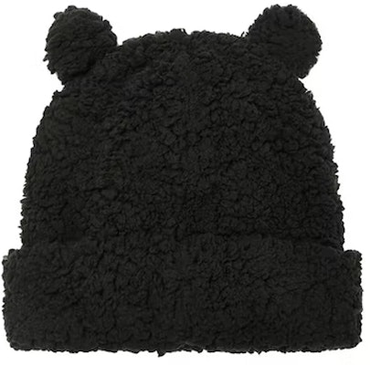 PALACE 毛绒保暖针织帽 情侣款 黑色 P23BN073 Lookbook PALACE 毛绒保暖针织帽 情侣款 黑色 P23BN073