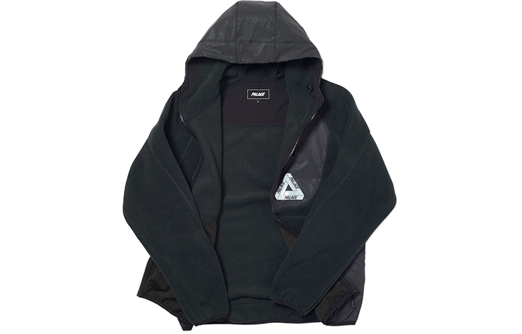 Purchase Chaqueta Unisex de Forro Polar Negra Luminoso PALACE FW19 Polartec Flecto. PAL-FW19-019