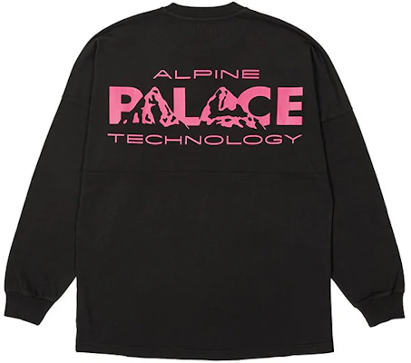 팔라스 FW21 알파인 테크 블랙 로고 프린트 유니섹스 긴팔 크루넥 티셔츠 P21ES055 Buy 팔라스 FW21 알파인 테크 블랙 로고 프린트 유니섹스 긴팔 크루넥 티셔츠 P21ES055