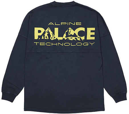 팔라스 FW21 알파인 테크 네이비 로고 프린트 유니섹스 긴팔 티셔츠 P21ES058 Buy 팔라스 FW21 알파인 테크 네이비 로고 프린트 유니섹스 긴팔 티셔츠 P21ES058