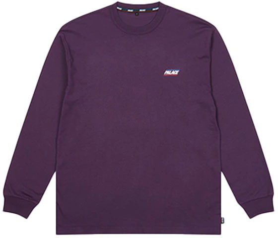 palace-fw-21-basically-a-purple-longsleeve-tee-unisex-crewneck-logo-top-p21-ls-033