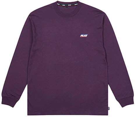 팔라스 FW21 베이식 퍼플 긴팔 티셔츠 유니섹스 크루넥 로고 상의 P21LS033 Buy 팔라스 FW21 베이식 퍼플 긴팔 티셔츠 유니섹스 크루넥 로고 상의 P21LS033