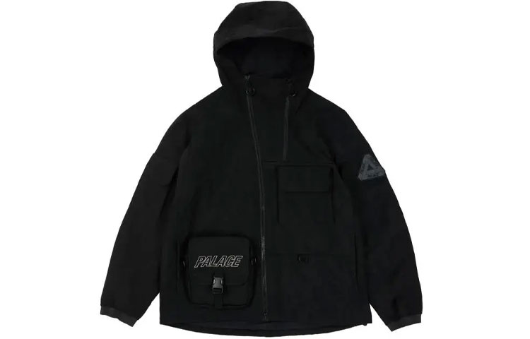 Order PALACE FW21 黑色袋裝外套 男女冬季系列 可拆式logo外套 P21JK064