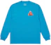 Buy PALACE FW21 Chapping Petrol Blue Graphic Longsleeve Tee Unisex Sky Blue. P21LS015