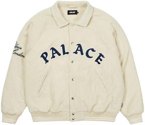 Palace FW21 Cord Bomber Logo Jacket Unisex Khaki P20JK112 Buy Palace FW21 Cord Bomber Logo Jacket Unisex Khaki P20JK112