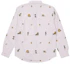 Lookbook PALACE FW21 Garfield Boojie Shirt Embroidered Cartoon Long Sleeve Pink Unisex. P21SHT001