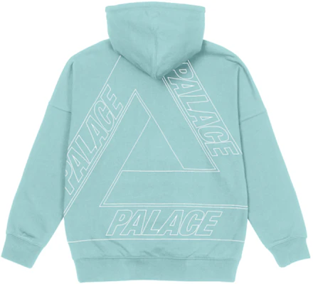 Palace FW21 巨型Tri-Ferg宽松版连帽衫绿色男女同款套头衫 P21CS257 Buy Palace FW21 巨型Tri-Ferg宽松版连帽衫绿色男女同款套头衫 P21CS257