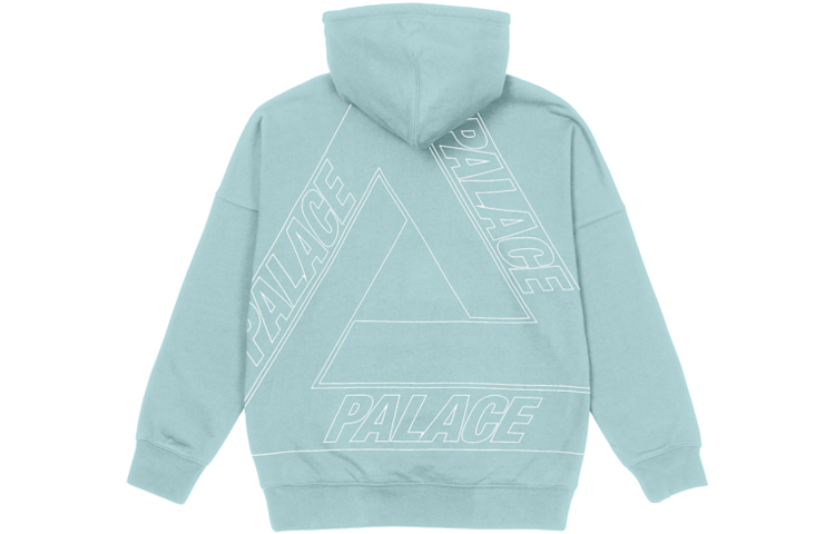 Order Palace FW21 巨型Tri-Ferg宽松版连帽衫绿色男女同款套头衫 P21CS257