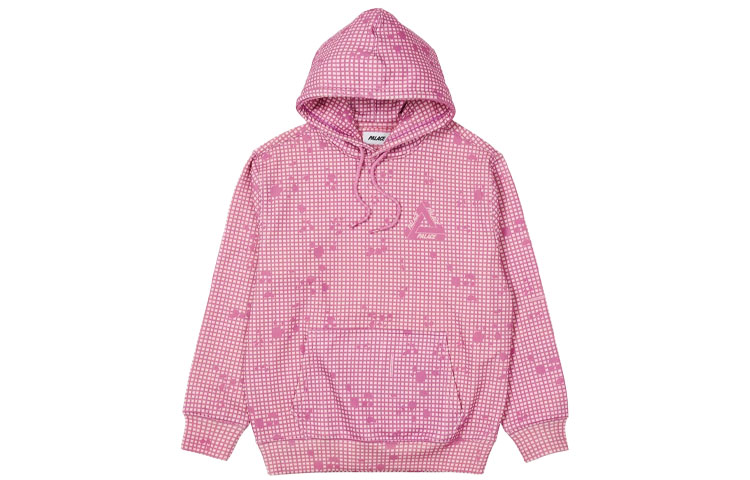Order Palace FW21 Letter Print Pullover Hoodie Unisex Pink P20CS114