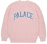Buy PALACE FW21 Logo Crewneck Knit Sweater Pink Unisex Gift Recommendation. P20KW027