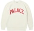 Order Suéter de Punto Unisex PALACE FW21 Logo Crewneck Blanco. P2KW028