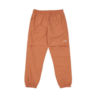PALACE FW21 Logo Vented Shell Pants Clay Orange Unisex Joggers. P21SS020